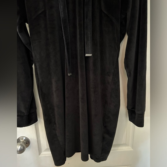 Almost Famous Long Velour Hoodie - Picture 2 of 7